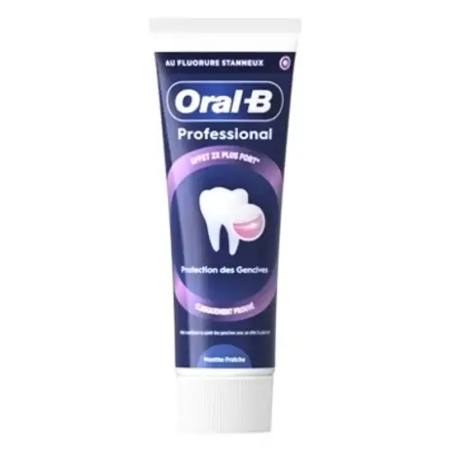 ORAL B Pro - Dentifrice Protection des Gencives menthe fraiche - 75ml