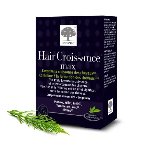 New Nordic - Hair Croissance Max (60 gélules)