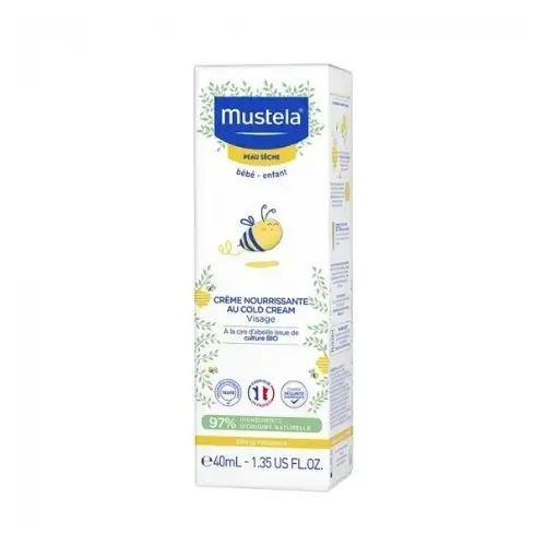 MUSTELA Crème Nourrissante Visage Bébé au Cold Cream (40 ml)