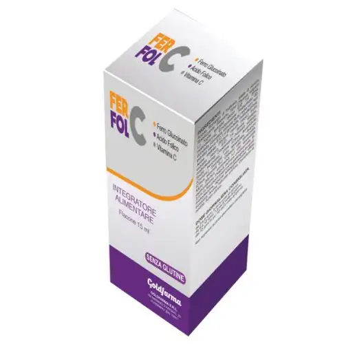Goldfarma Fer Fol C Complément Alimentaire En Gouttes 15 ml