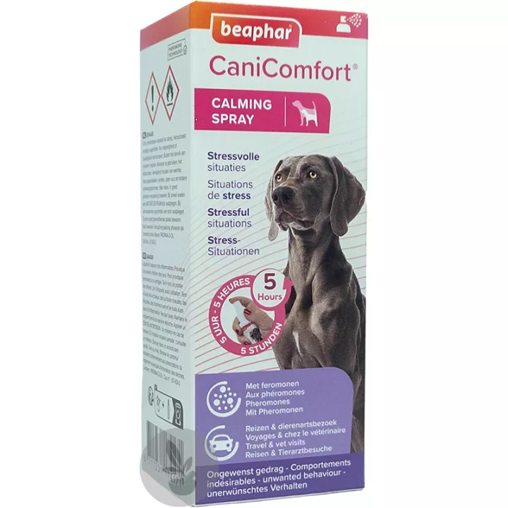 Beaphar Canicomfort Spray aux Phéromones Pour Chiens Et Chiots 60 ml