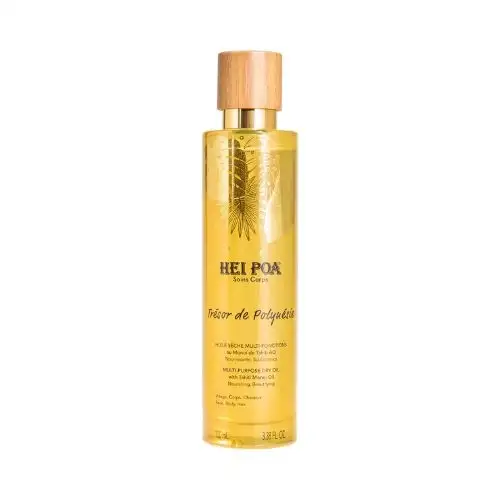 HEI POA - Trésor de Polynésie Monoï - Huile Sèche Multi-Fonctions - Spray 100ml