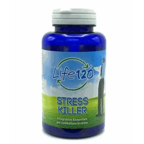 Life 120 Italia Complément Alimentaire Anti-Stress 90 Comprimés