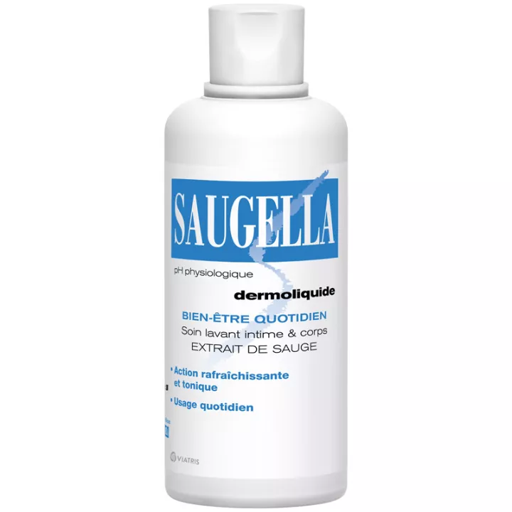 Saugella Dermoliquide Bien-Être Quotidien Soin Lavant