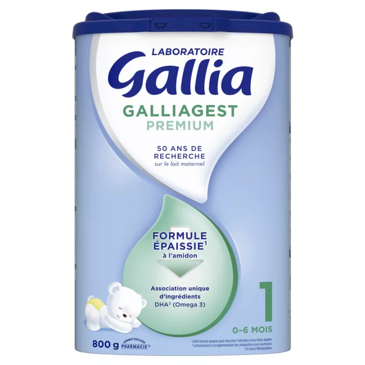 Gallia Galliagest Premium 1 Formule Épaissie 0-6 Mois