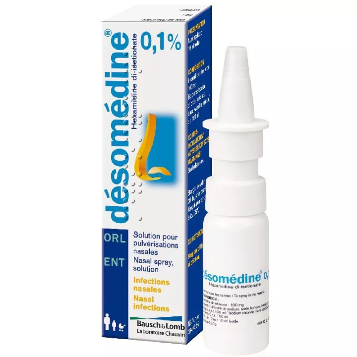 Bausch+Lomb Désomédine Solution pour Pulvérisation Nasale 10 ml