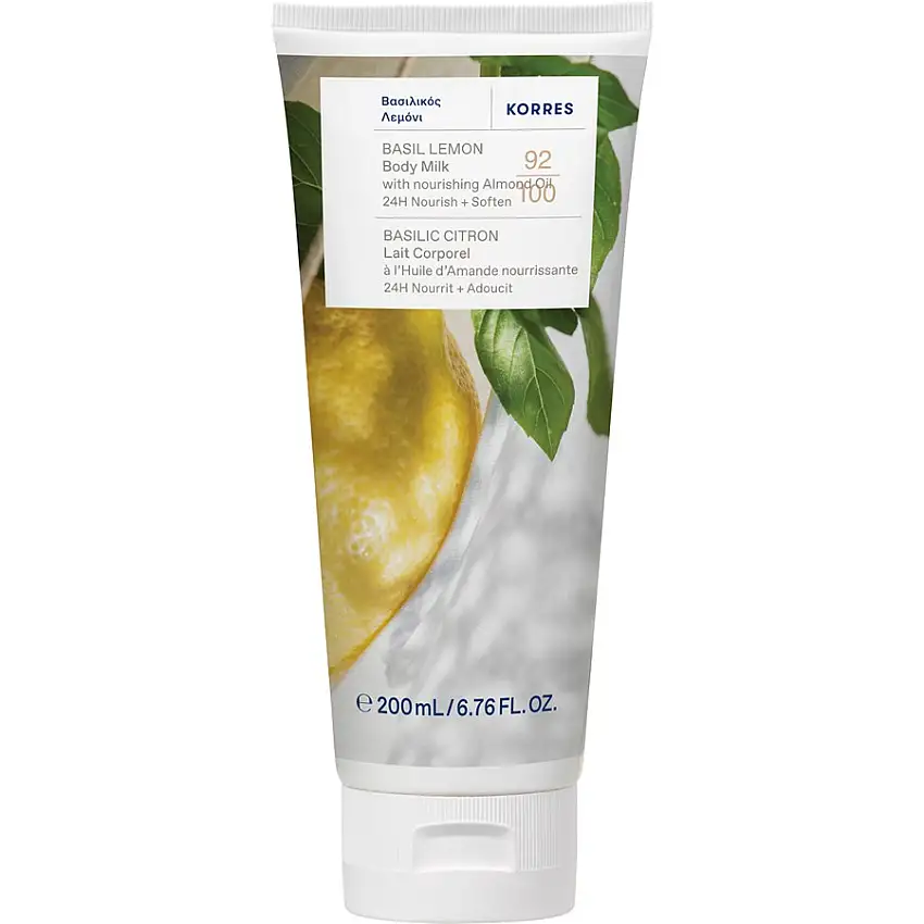 Korres Lait pour le corpsBASIL LEMON