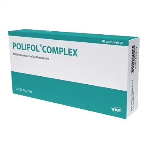 Vkf Italia Polifol Complex Complément Alimentaire 30 Comprimés