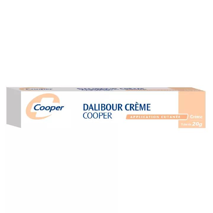Crème Dalibour pour les irritations cutanées Cooper Tube 20g