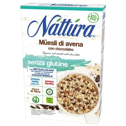 Muesli di Avena con Cioccolato Náttúra 300g