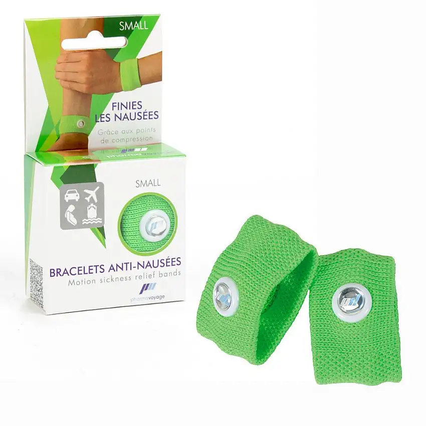 Pharmavoyage bracelet anti-nausées small vert