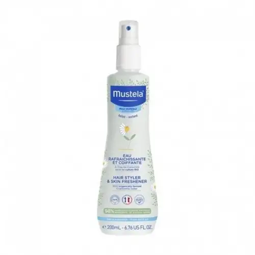 MUSTELA Eau Rafraichissante et Coiffante (spray 200 ml)