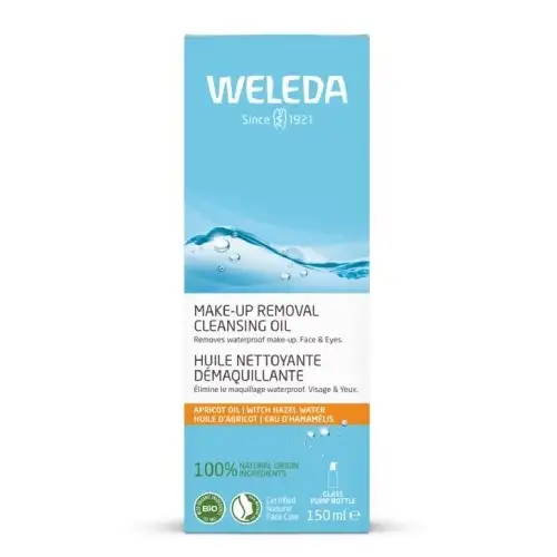 WELEDA - Huile Nettoyante Démaquillante Bio - 150ml
