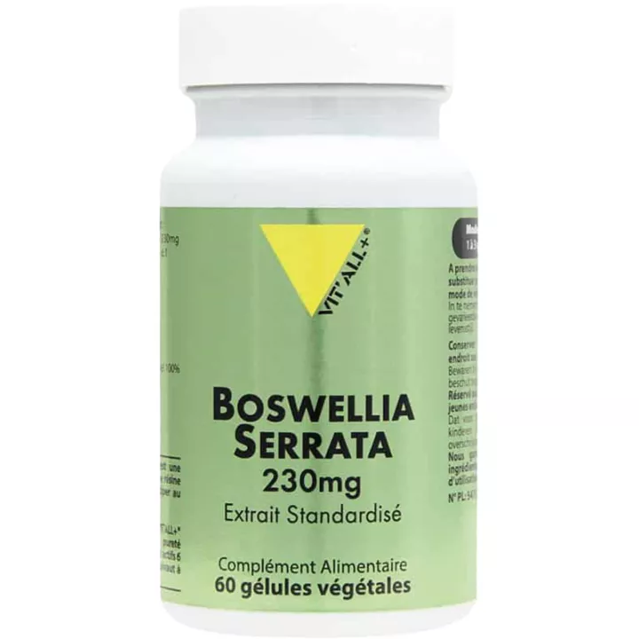 Vitall+ Boswellia Serrata 230mg  60 gélules végétales
