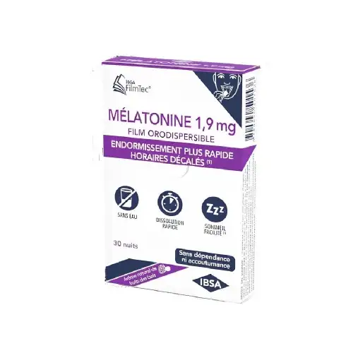 IBSA - Mélatonine FilmTec 1,9mg - 30 nuits