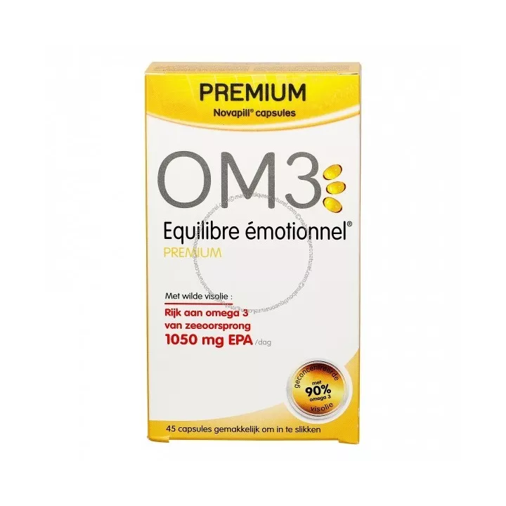 OM3 Équilibre Émotionnel Premium 45 Capsules