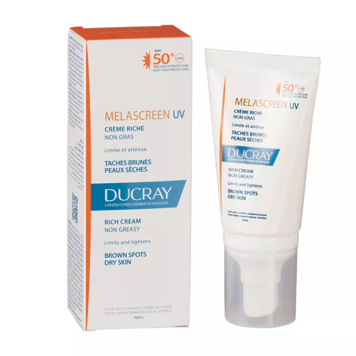 Melascreen UV Spf50+ Crème Riche Ducray 40 ml