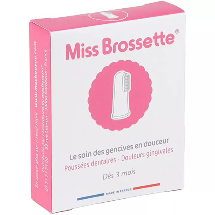 Miss Brossette Doigtier Brosse à Dents