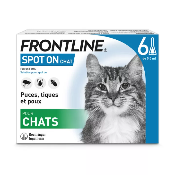 Frontline Spot On Chats 6 Pipettes