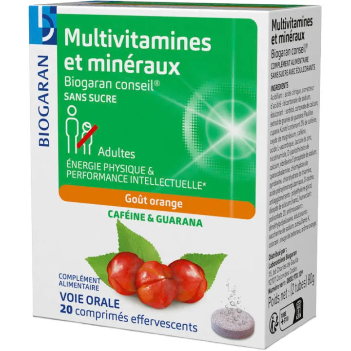Vitamin Biogaran Multivitamines 60 gélules