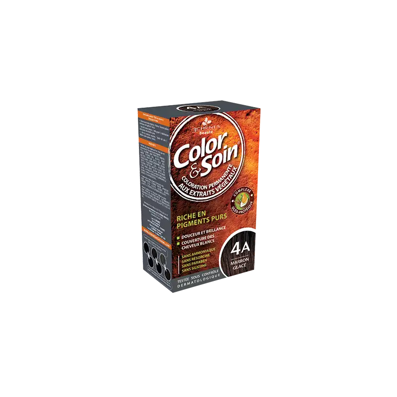 3 CHENES COLOR & SOIN MARRON GLACE 4A