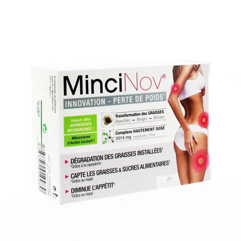 3 CHÊNES Mincinov perte de pois | 60 comprimés