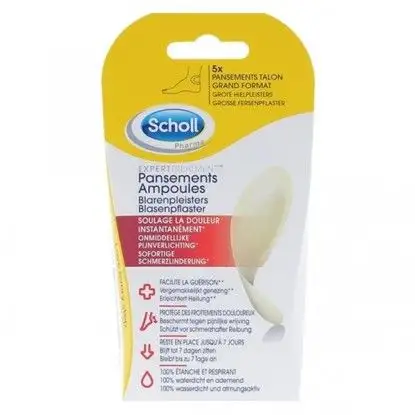 Scholl Pansements Ampoules Talon x5