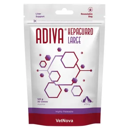 ADIVA HEPAGUARD LARGE 30CHEWS