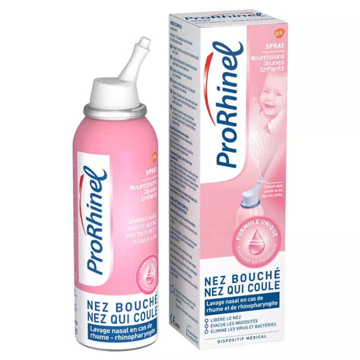 Prorhinel Spray Nasal Nourrissons Jeunes Enfants 100 ml