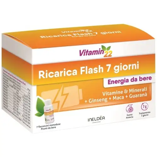 Vitamina 22 Ricarica Flash 7 Giorni