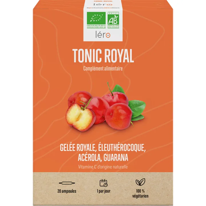 Lero Tonic Royal Solution Buvable Bio 20 ampoules