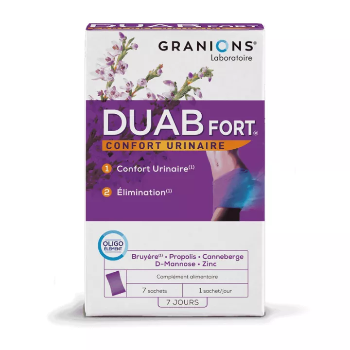 Duab Fort 7 Granions sachets troubles urinaires