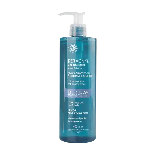 KERACNYL DUCRAY Gel Nettoyant 400 ml