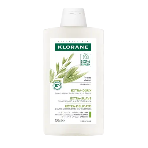 KLORANE Shampooing Lait d'Avoine 400 ml