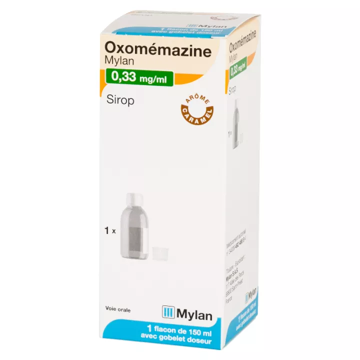 Mylan Oxomemazine 0,33 mg 150 ml