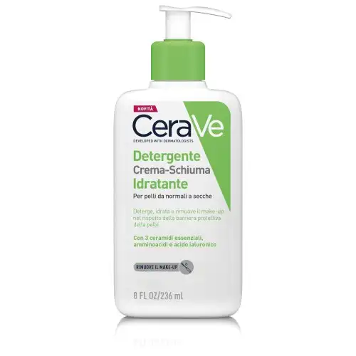 CeraVe Mousse Nettoyante Crème Hydratante 236ml