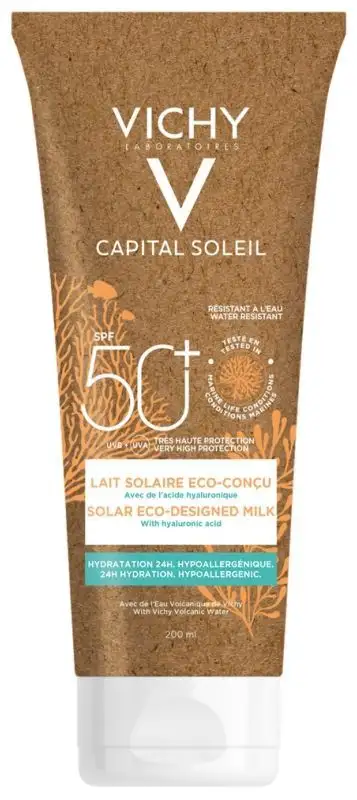Capital Soleil Lait Solaire Éco-Conçu SPF50+ 200 ml