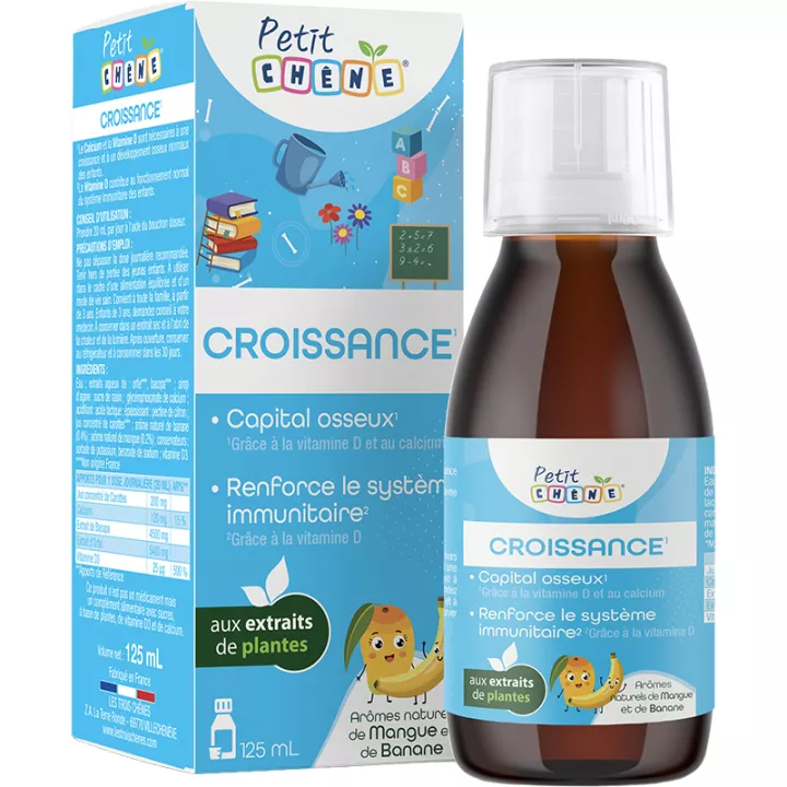 Petit-Chêne Croissance Sirop 125 ml
