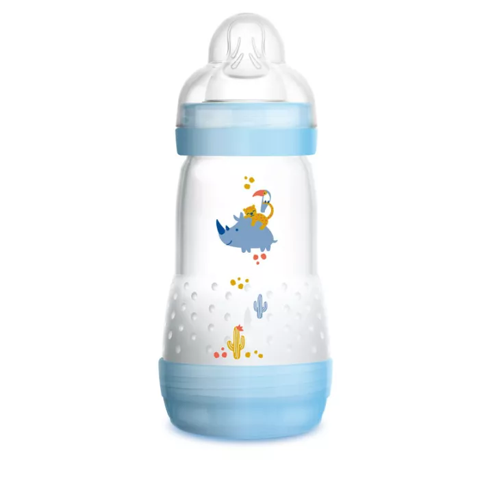 Mam Biberon Esay Start Anti Colique Bleu 260ml
