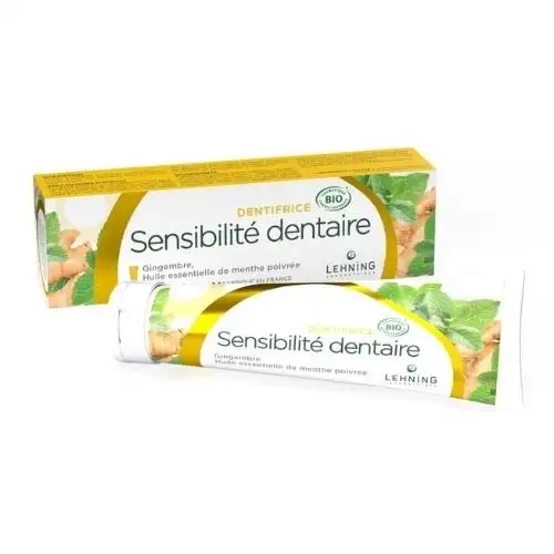 Lehning Dentifrice Sensibilité Dentaire Bio 80 g