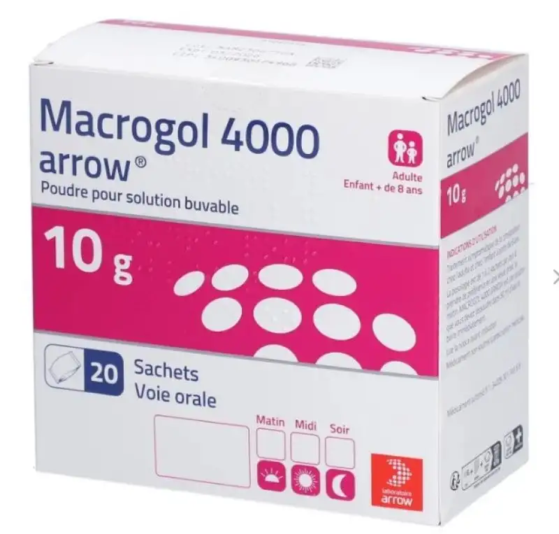 Macrogol 4000 10g Sachets Solution Buvable