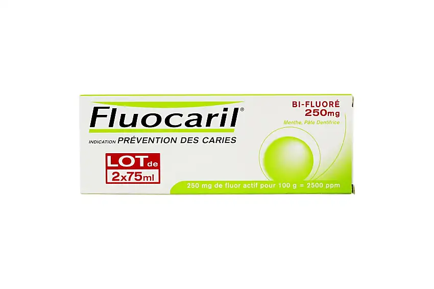 Fluocaril 250 Bif Dent Menthe75Ml2