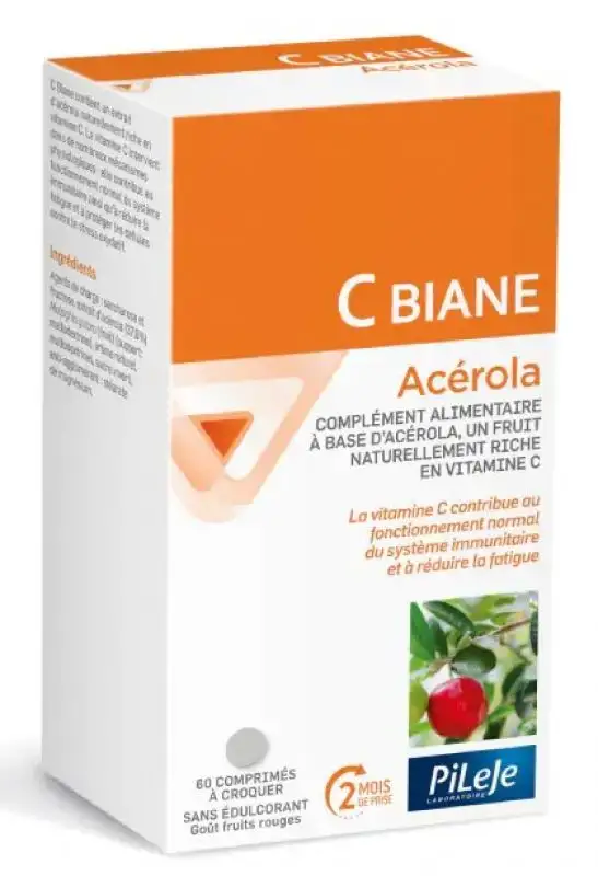 C Biane Acérola - 60 comprimés