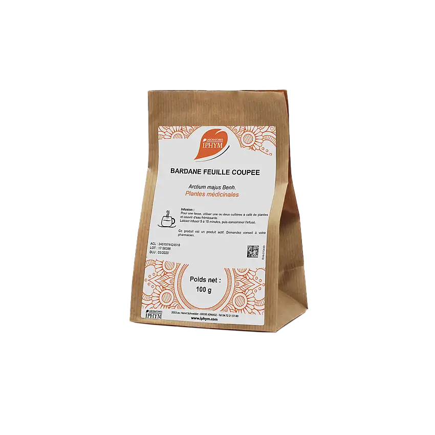 Bardane en vrac - feuille coupée 100G