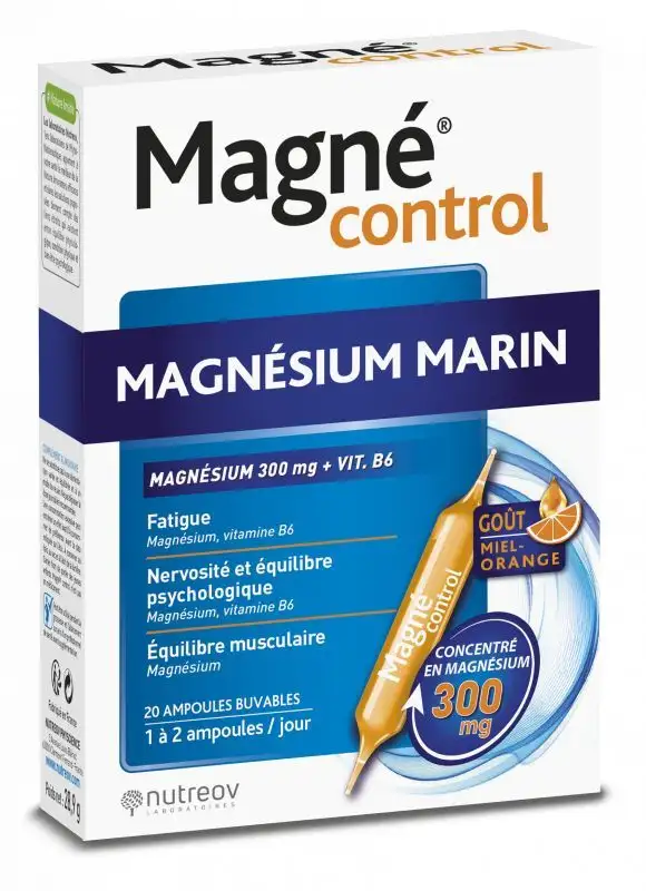 Magné Control 20 ampoules