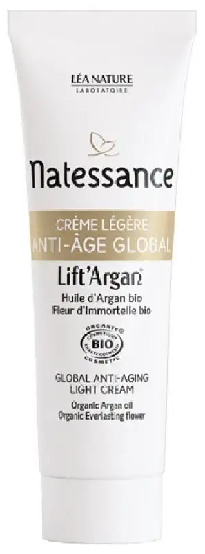 Lift'Argan Crème Légère Anti-Age Global Bio 50 ml