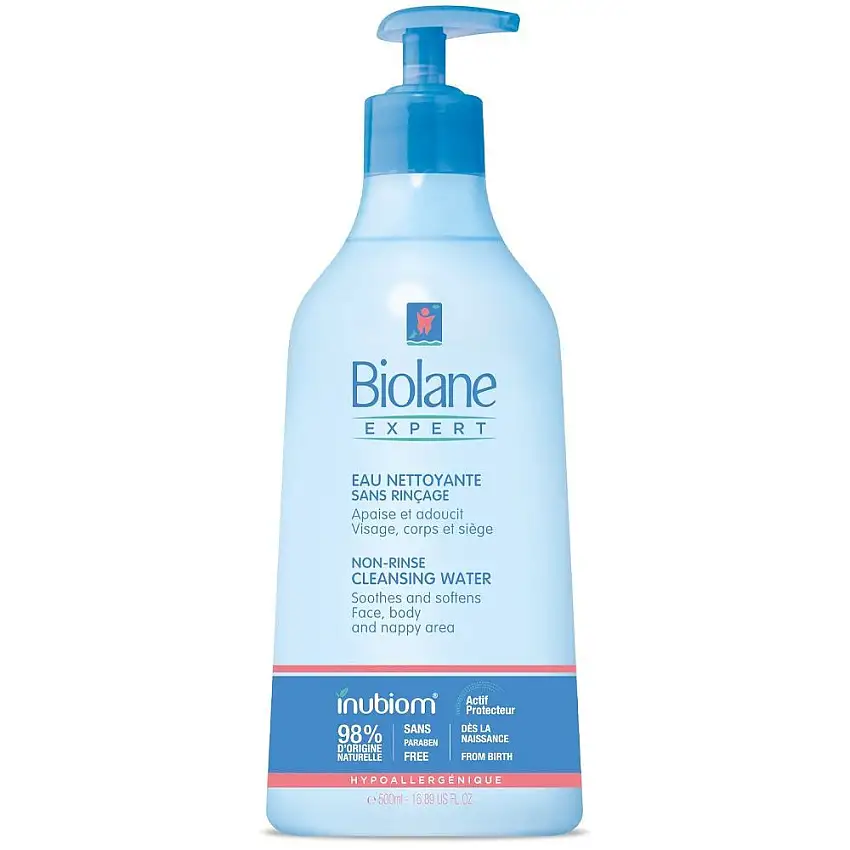 Biolane Expert Eau Nettoyante Sans Rinçage 500 ml
