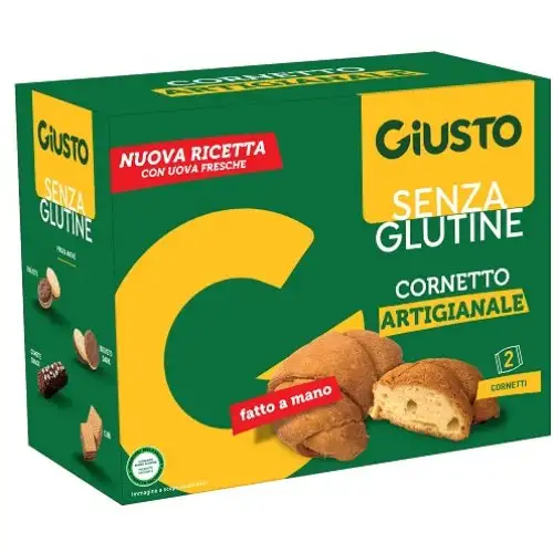 Cornetto Artigianale GIUSTO 2 Pezzi