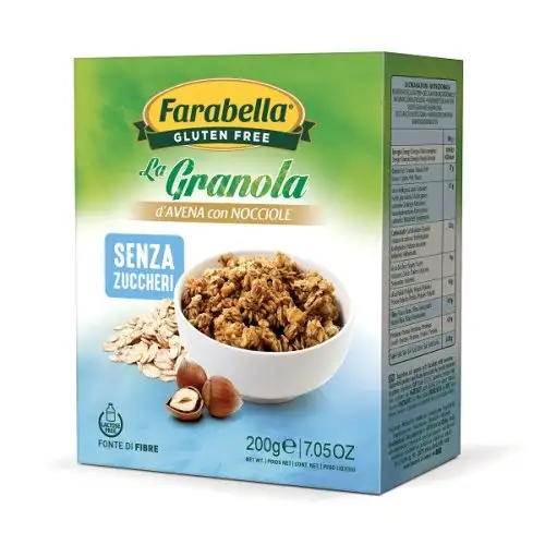 La Granola d'Avena e Nocciole Farabella 200g