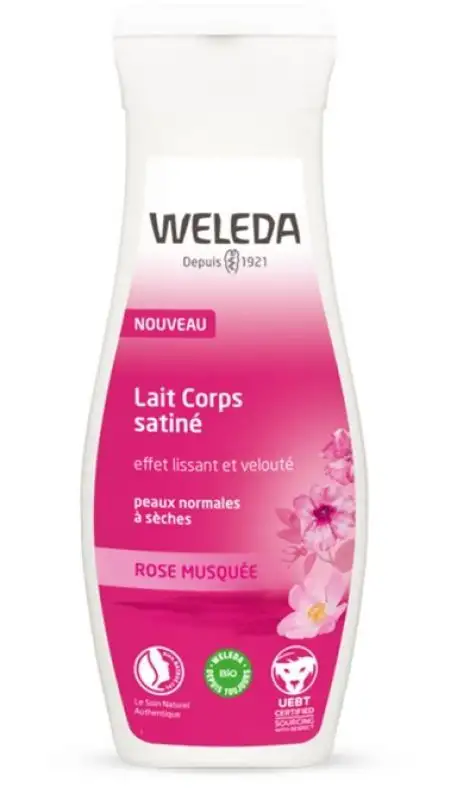 Lait Corps Satiné Rose Musquée - 200ml